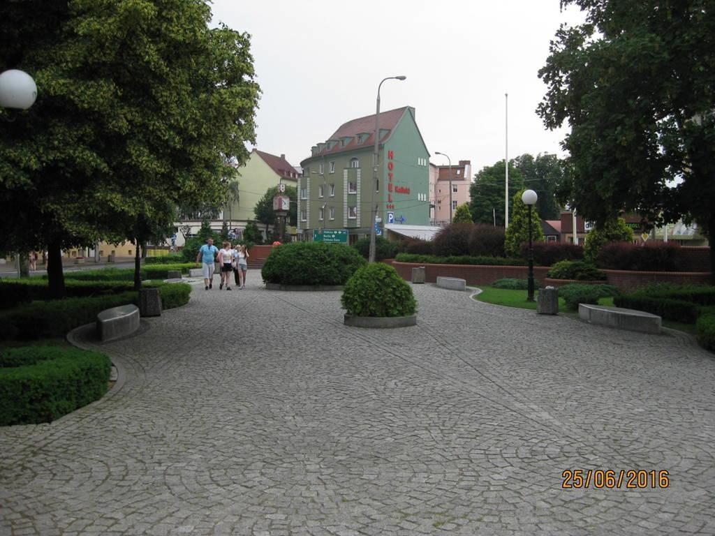 Hotel Kaliski Слубице Экстерьер фото